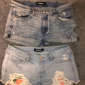 Size 12 Express Jean shorts